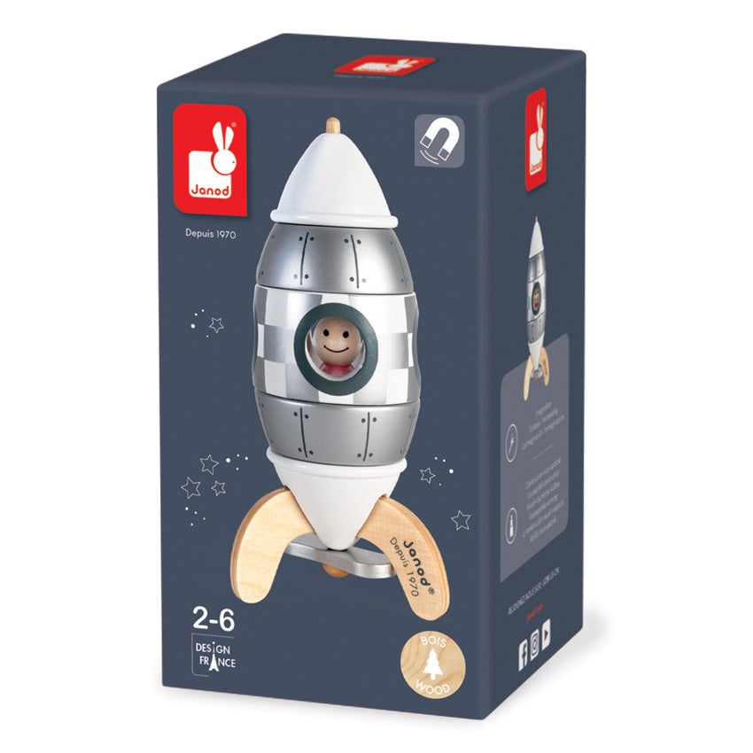 Silver Magnetic Rocket Kit