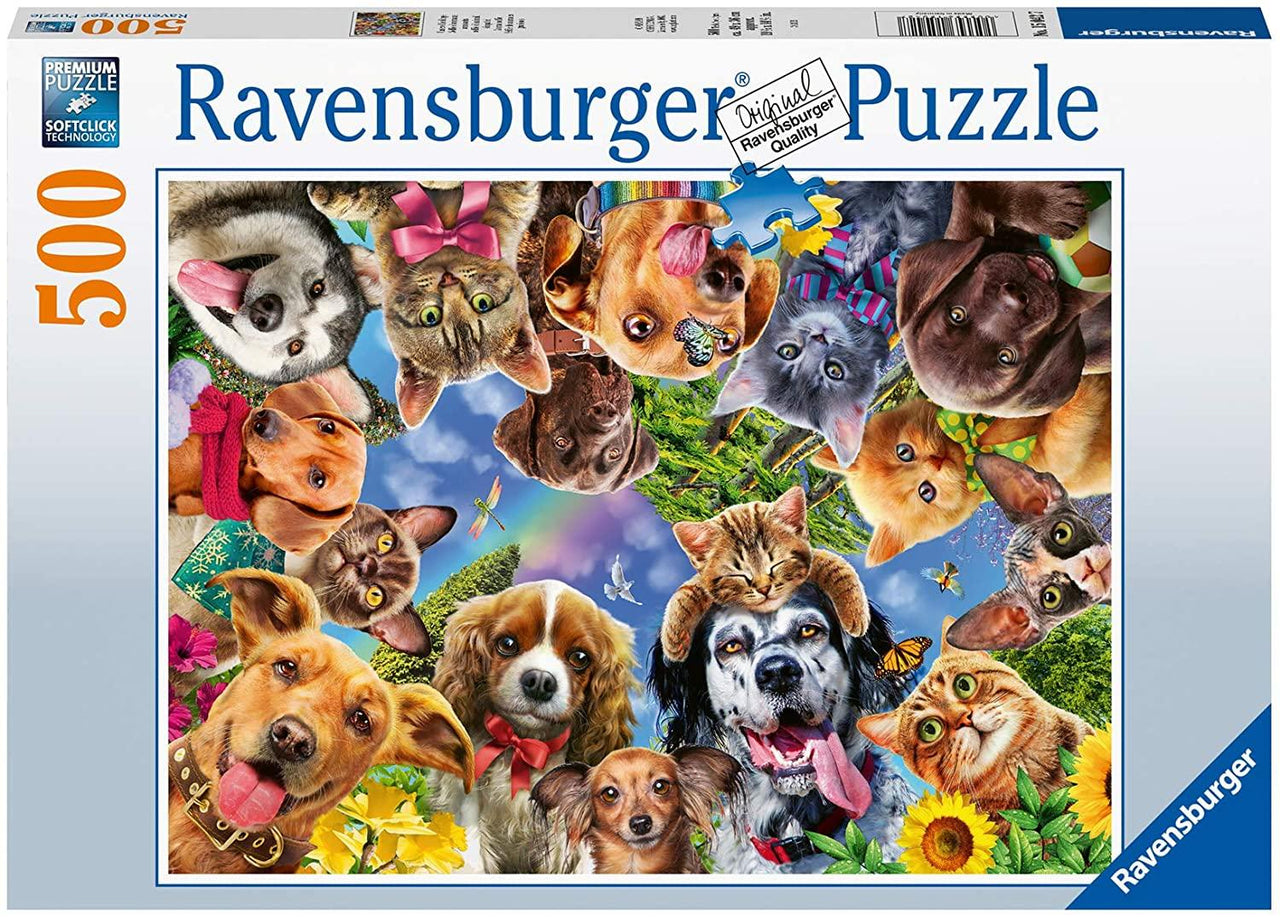 500 pc Puzzle - Animal Selfie