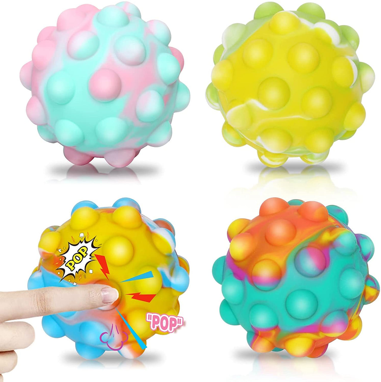 Push & Pop Bouncing Ball