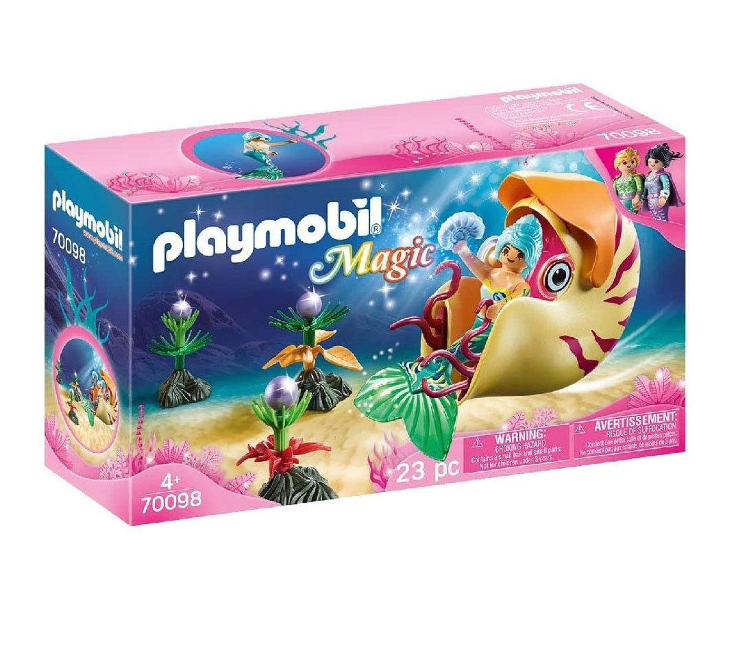 Magic - Mermaid with Sea Snail Gondola 70098