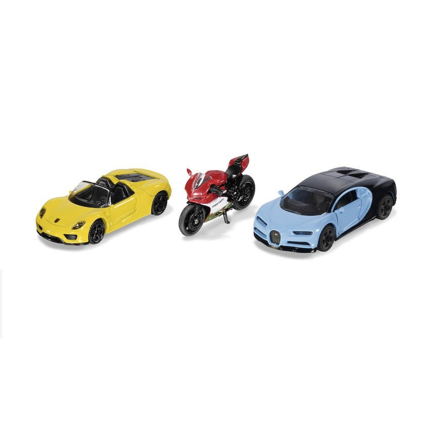 6313 Sports Car and Motorbike Set