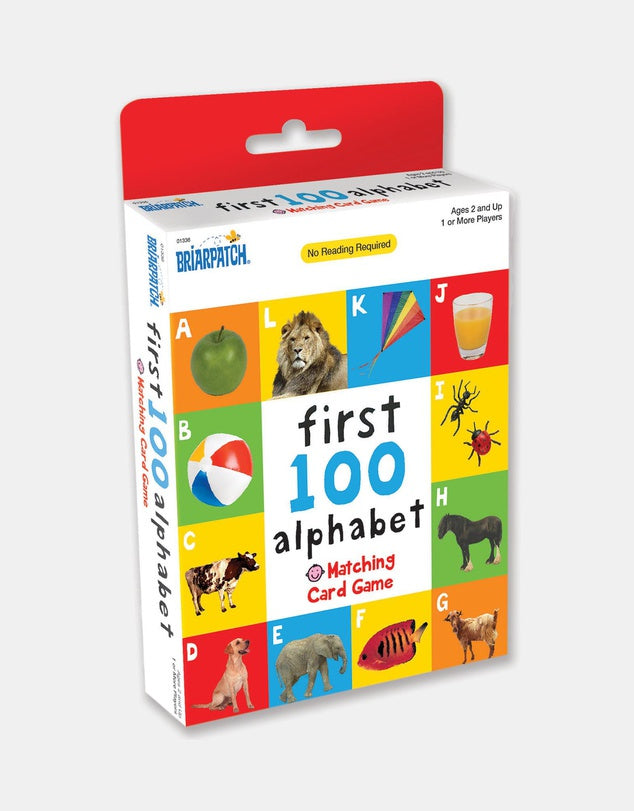 First 100 Alphabet Matching Card Game