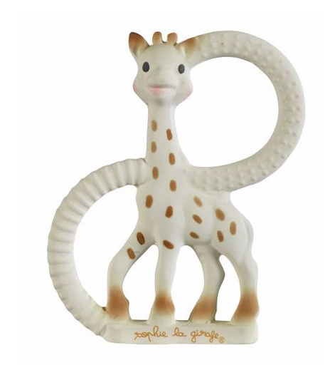 Sophie Giraffe Teething Ring - Soft