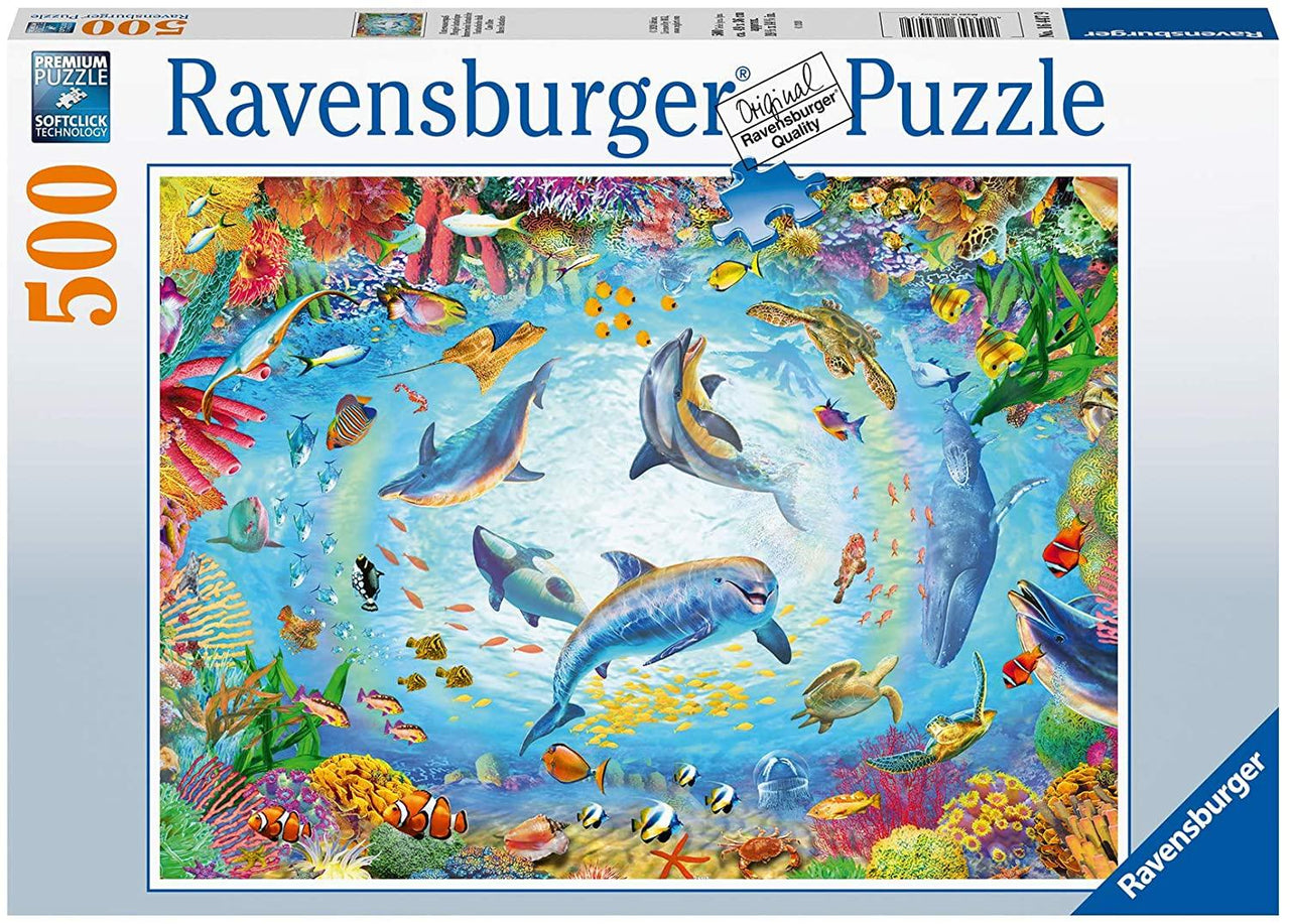 500 pc Puzzle - Cave Dive