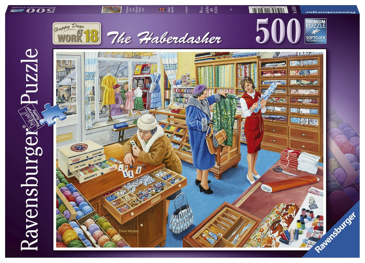 500 pc Puzzle - The Haberdasher