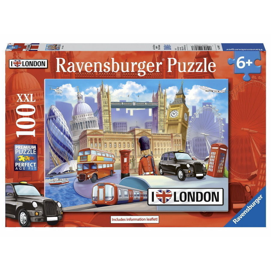 100 pc Puzzle - I Love London