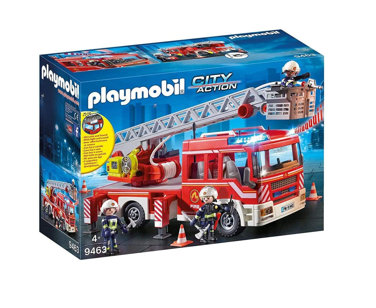 City Action - Fire Ladder Truck 9463