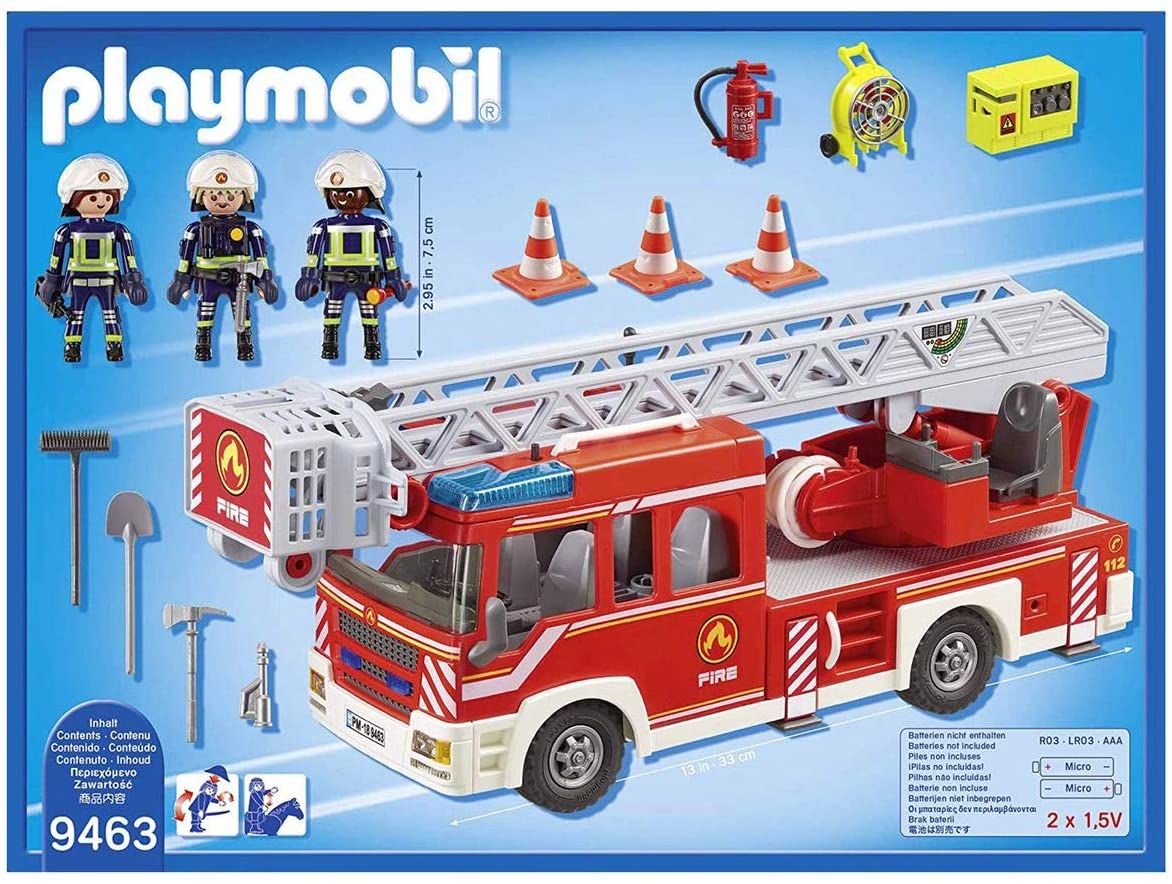 City Action - Fire Ladder Truck 9463