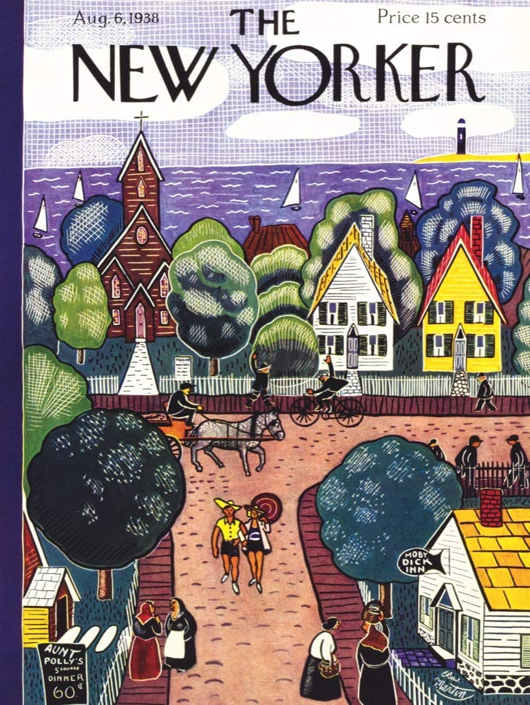 1000pc New Yorker - Village By The Sea