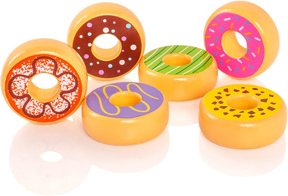 Wooden Donuts Play Set