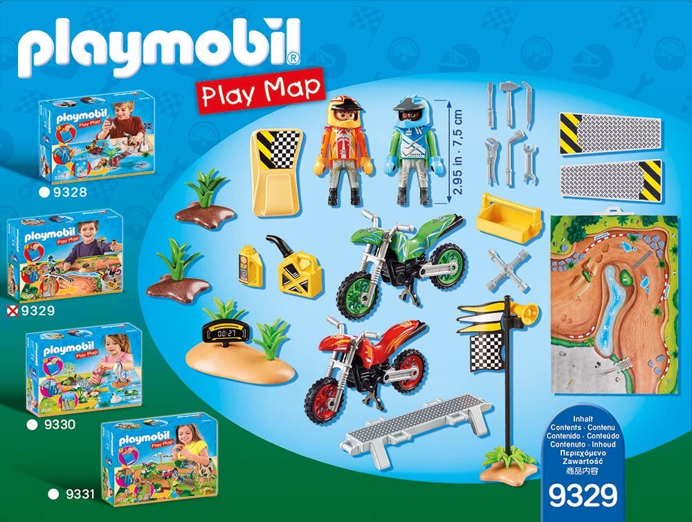 Play Map Set - Motor Cross 9329