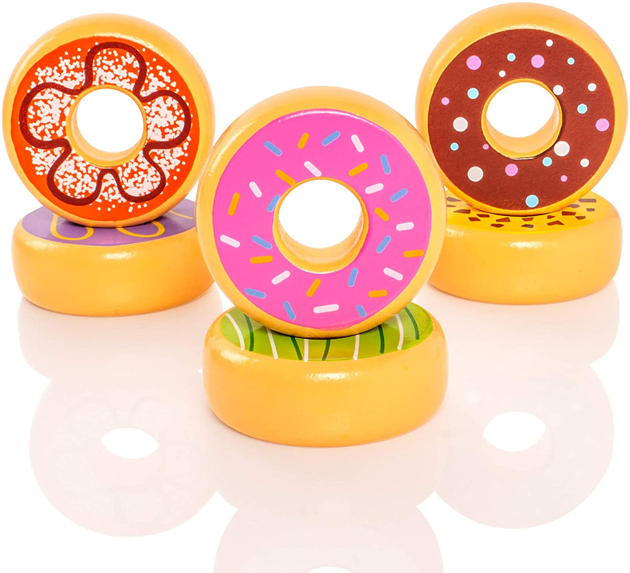 Wooden Donuts Play Set