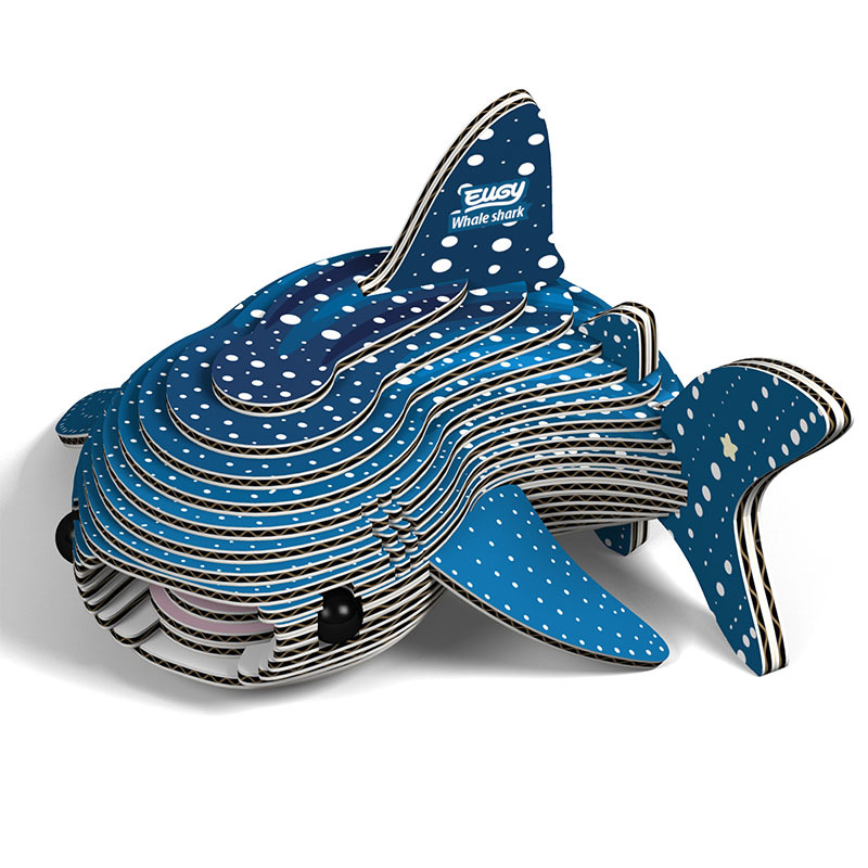 3D Cardboard Model Kit - Whale Shark