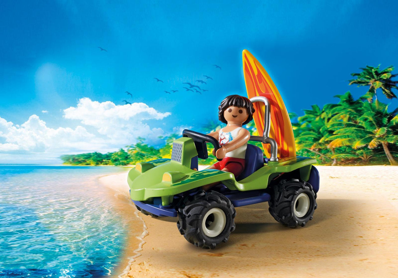 Family Fun - Surfer with Beach Quad 6982