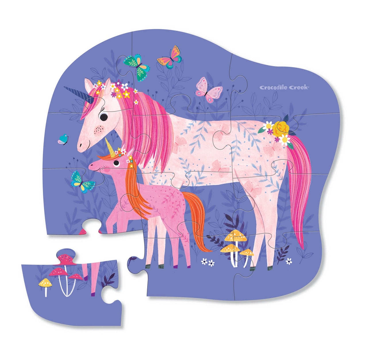 12 pc Mini Puzzle - Unicorn Magic