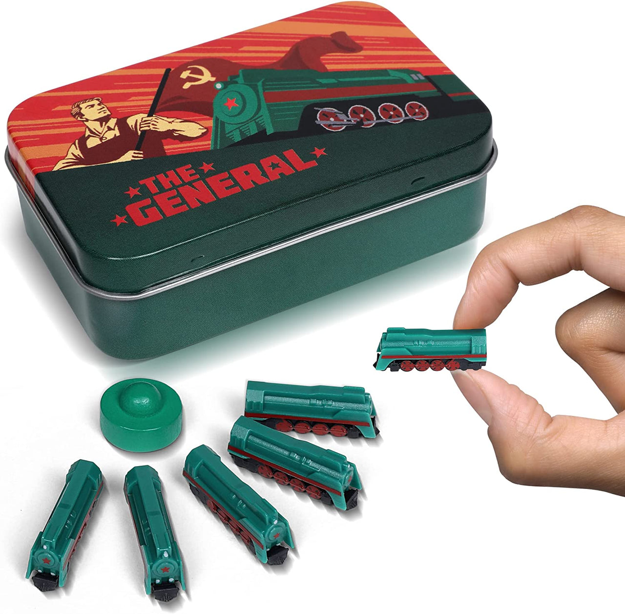 Deluxe Board Game Train Set