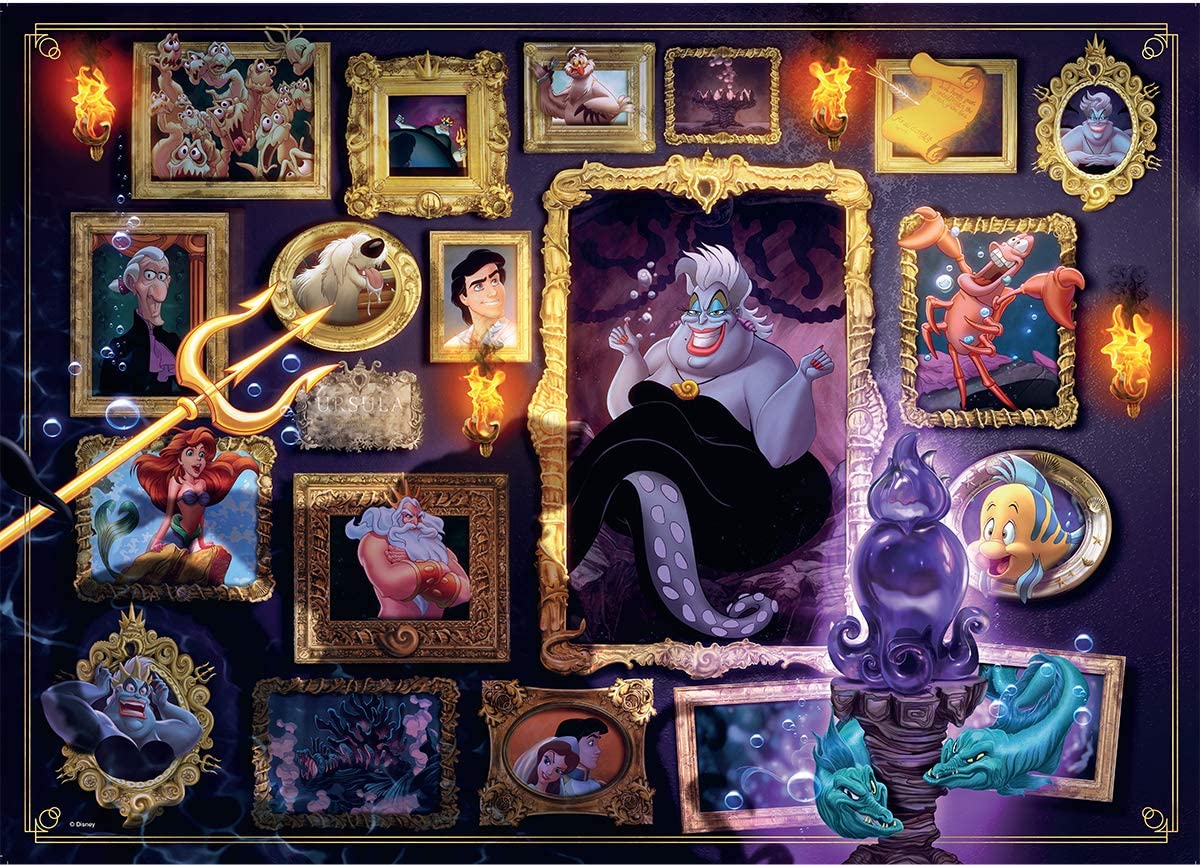 1000 pc Puzzle - Villainous Ursula