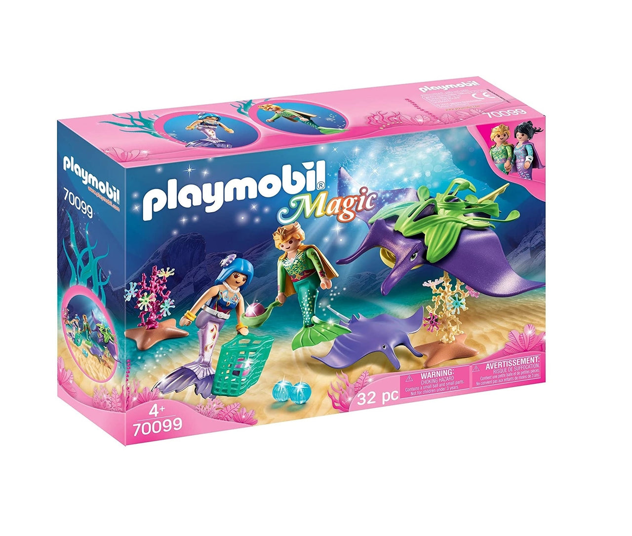 Magic - Pearl Collectors with Manta Ray 70099