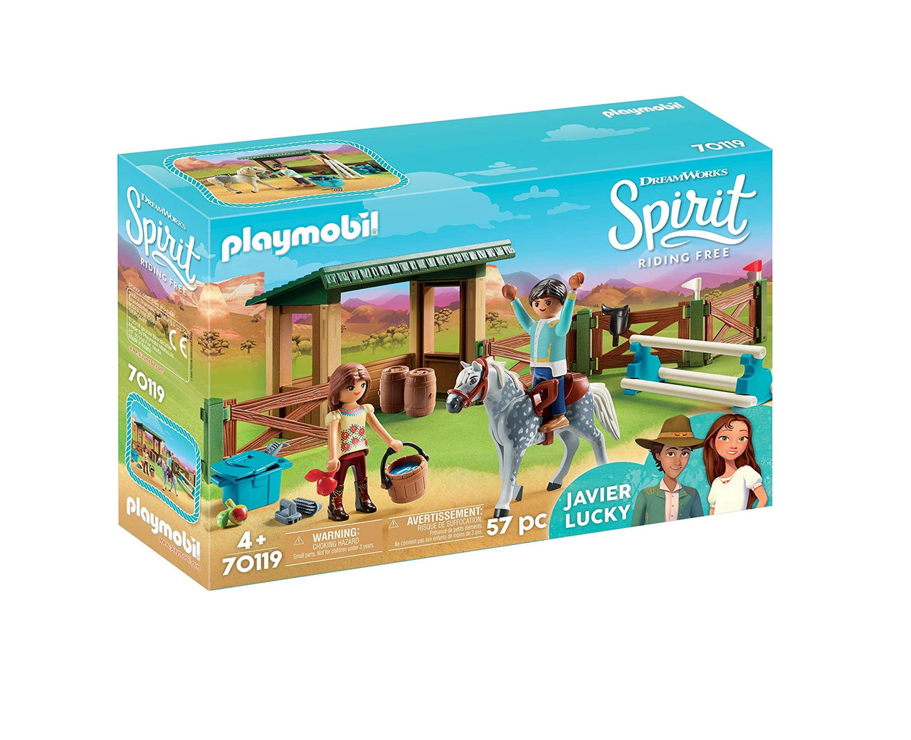 Spirit -  Riding Arena with Lucky and Javier 70119