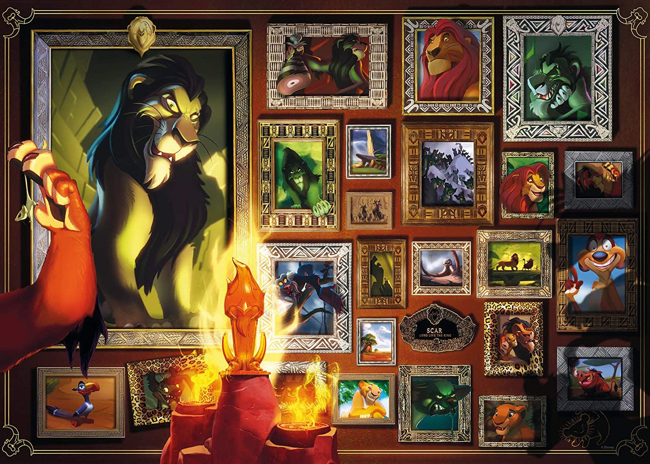 1000 pc Puzzle - Villainous Scar