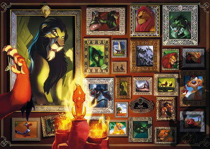 1000 pc Puzzle - Villainous Scar