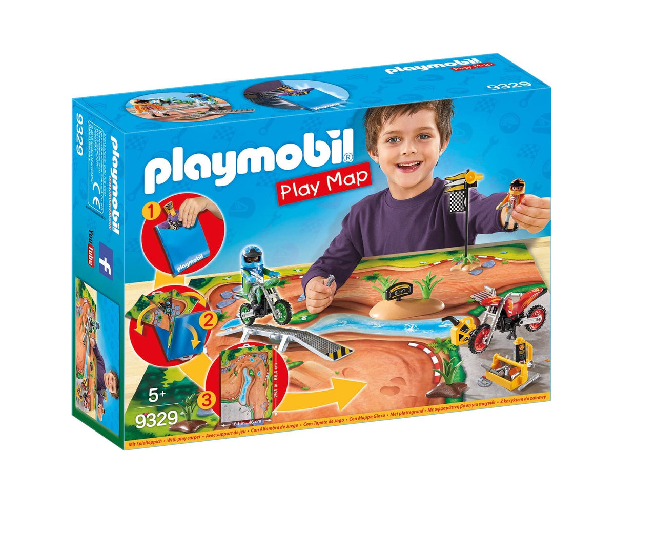 Play Map Set - Motor Cross 9329