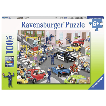 100 pc Puzzle - Police on Patrol