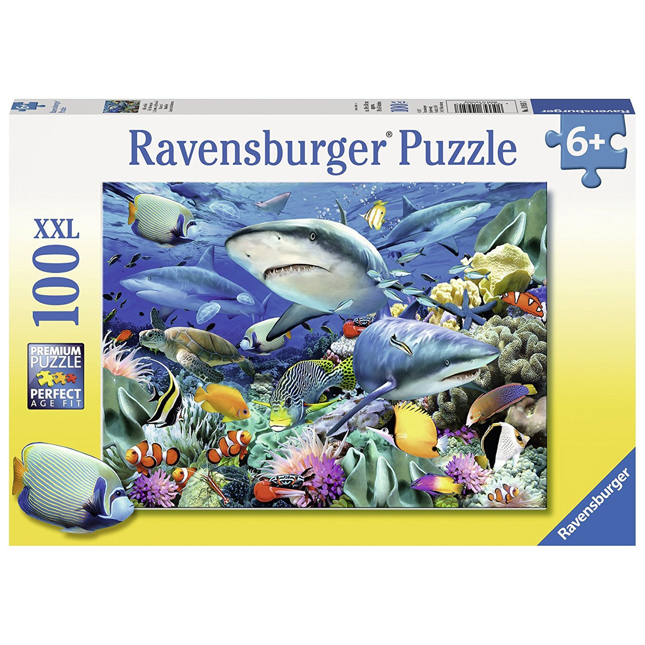 100 pc Puzzle - Reef of the Sharks