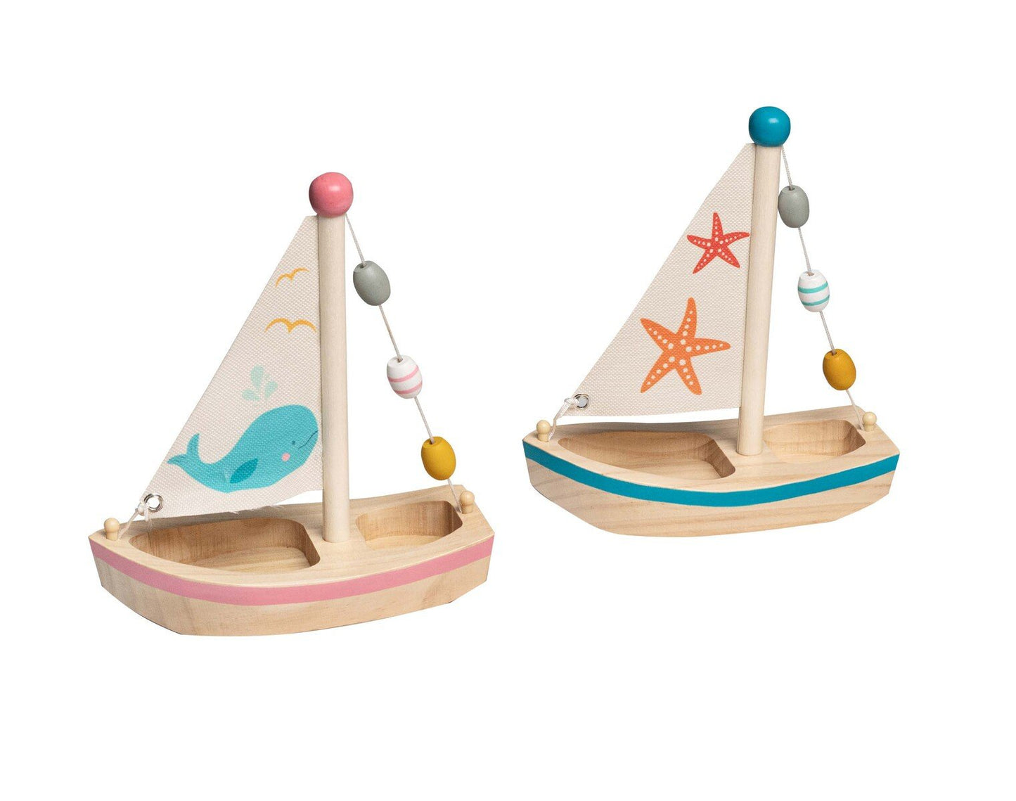 Wooden Toy Sailboat