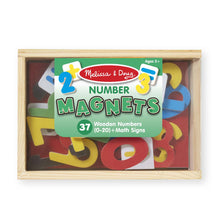 Wooden Magnetic Numbers