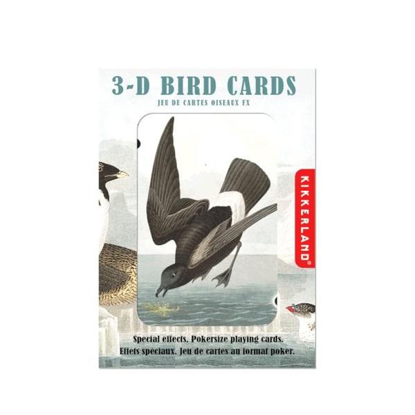 3-D Bird Playing Cards