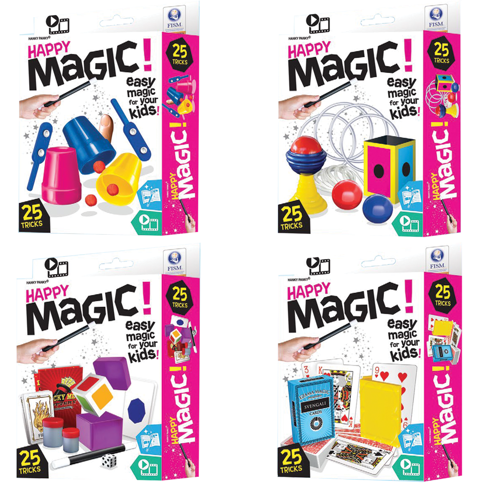 Happy Magic 25 Tricks - assorted