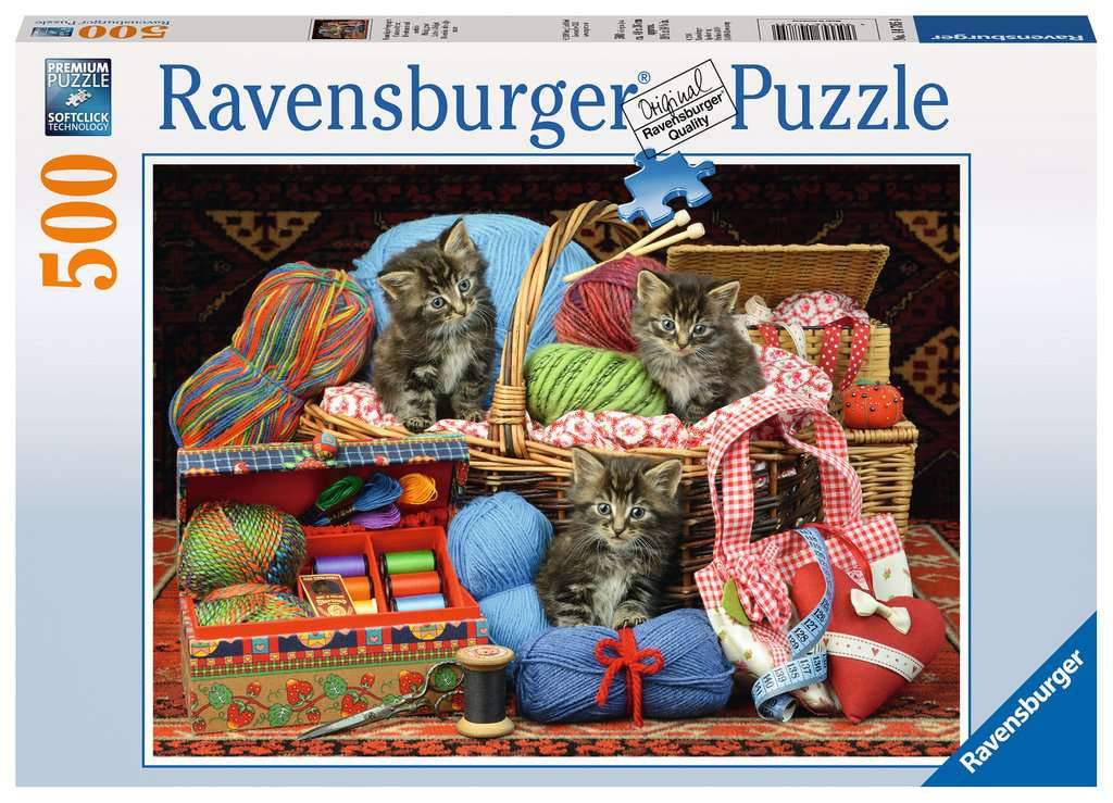 500 pc Puzzle - Knitter's Delight