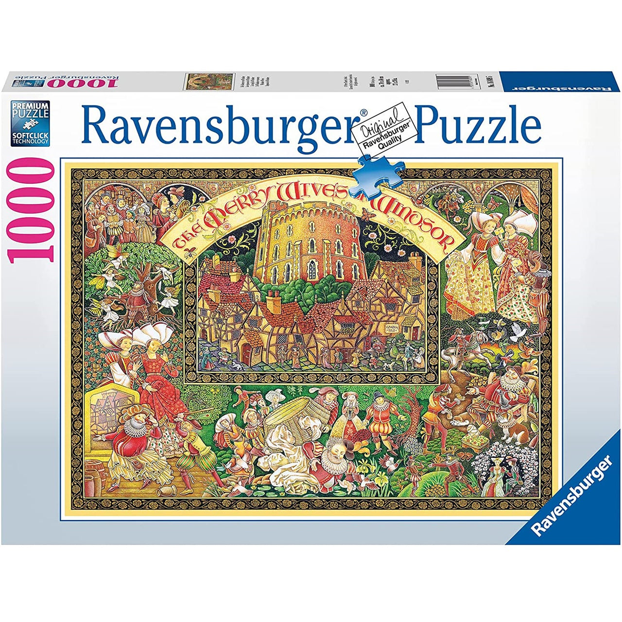 1000 pc Puzzle - Windsor Wives