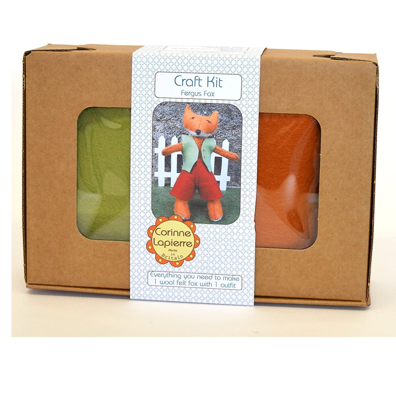 Felt Sewing Kit - Fergus Fox