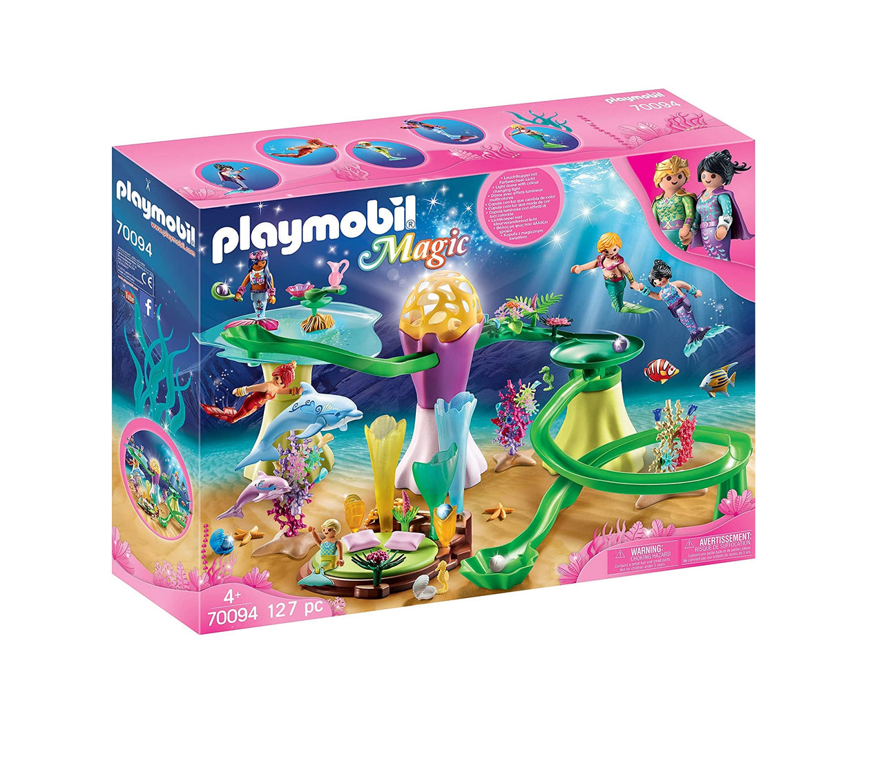 Magic - Mermaid Cove with Illuminated Dome 70094