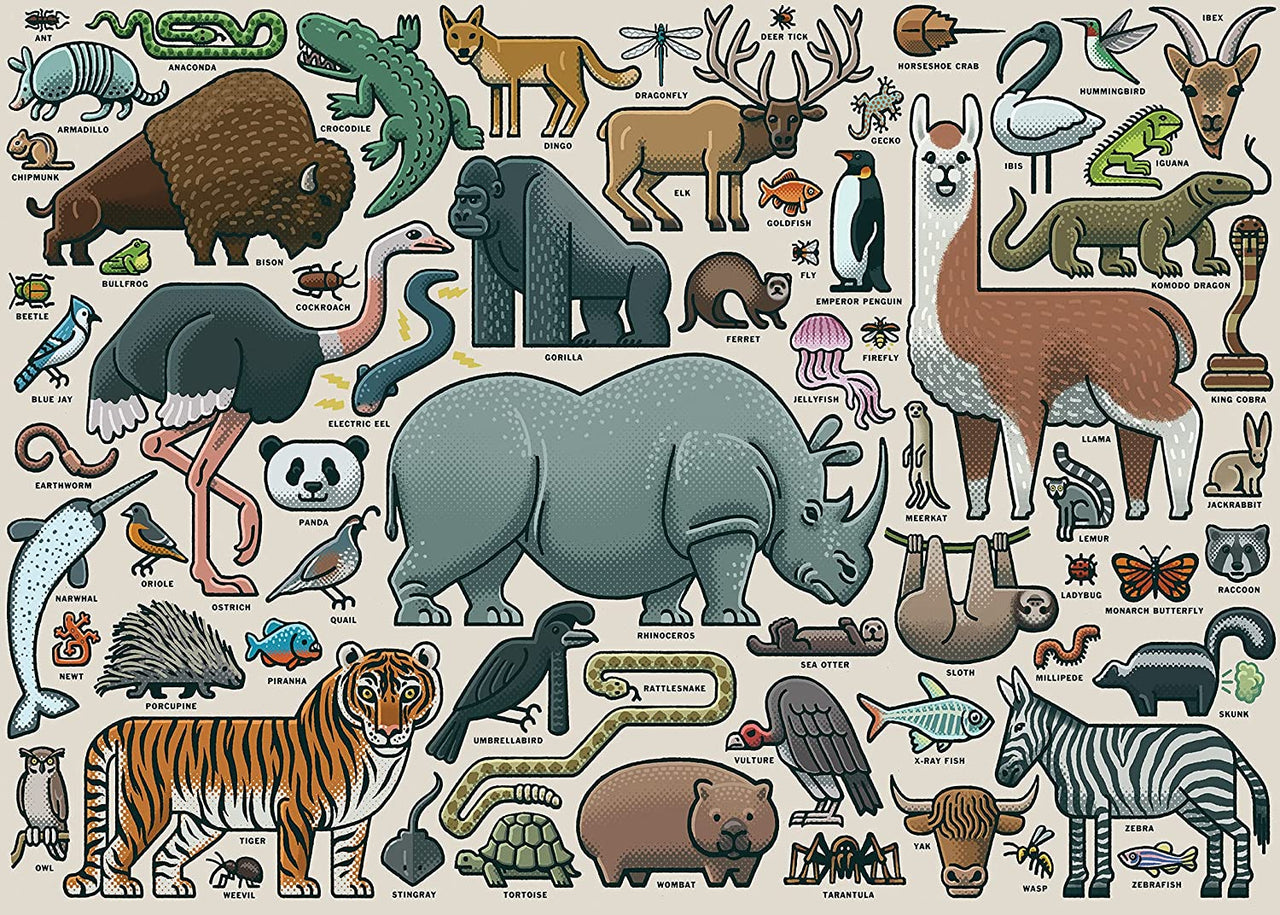1000 pc Puzzle - You Wild Animal