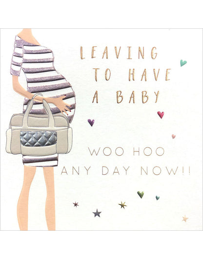 Leaving to Have a Baby Card