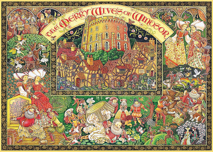 1000 pc Puzzle - Windsor Wives