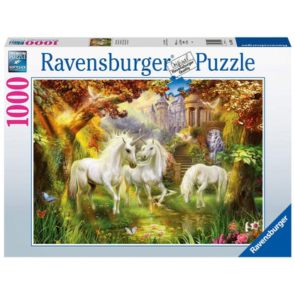 1000 pc Puzzle - Unicorns in the Forest
