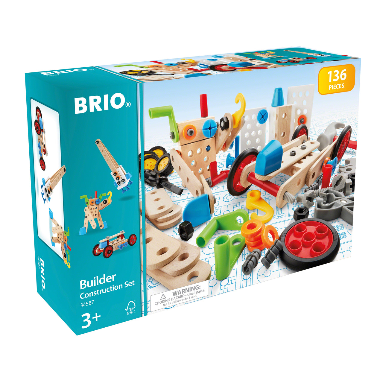 Builder Construction Set 136 pcs 34587