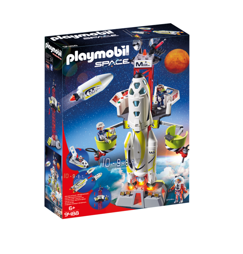 Space - Mission Rocket with Launch Site 9488