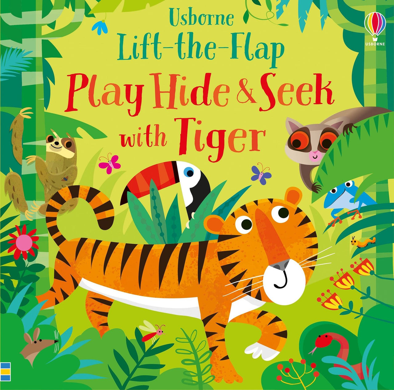 Lift-The-Flap Play Hide & Seek with Tiger