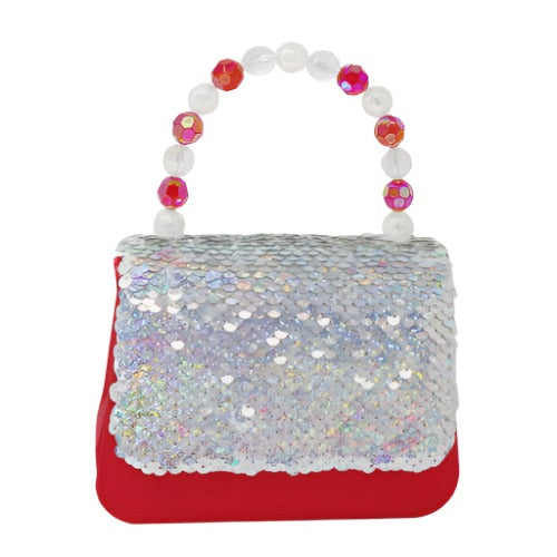 Reversible Sequin Festive Hard Handbag