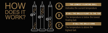 Galileo's Thermometer (57cm)