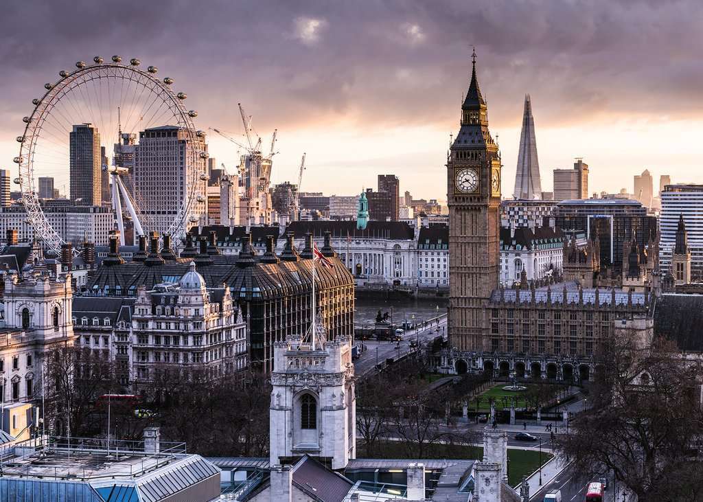 1000 pc Puzzle - London (beautiful skylines)