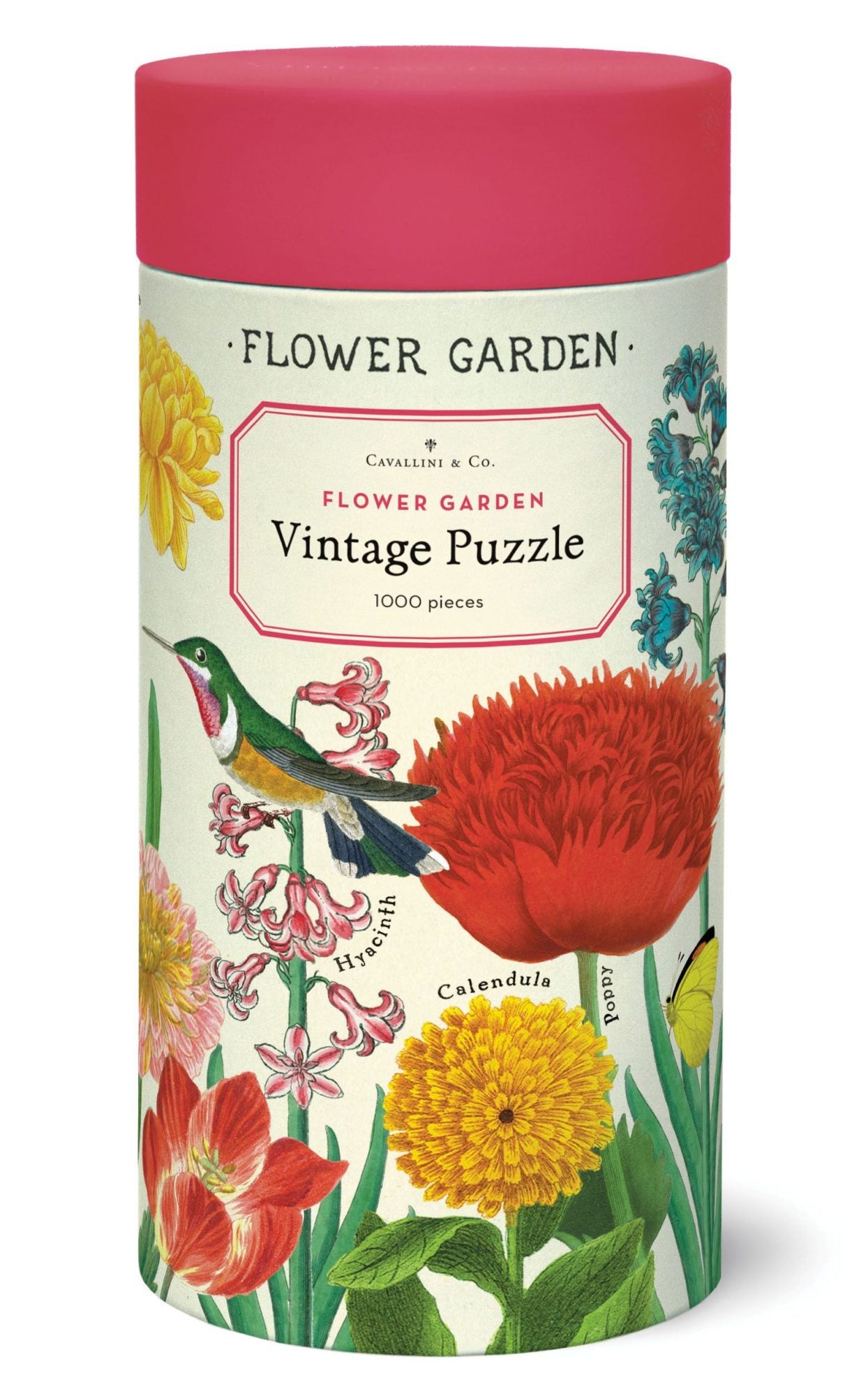 1000 pc Vintage Puzzle - Flower Garden