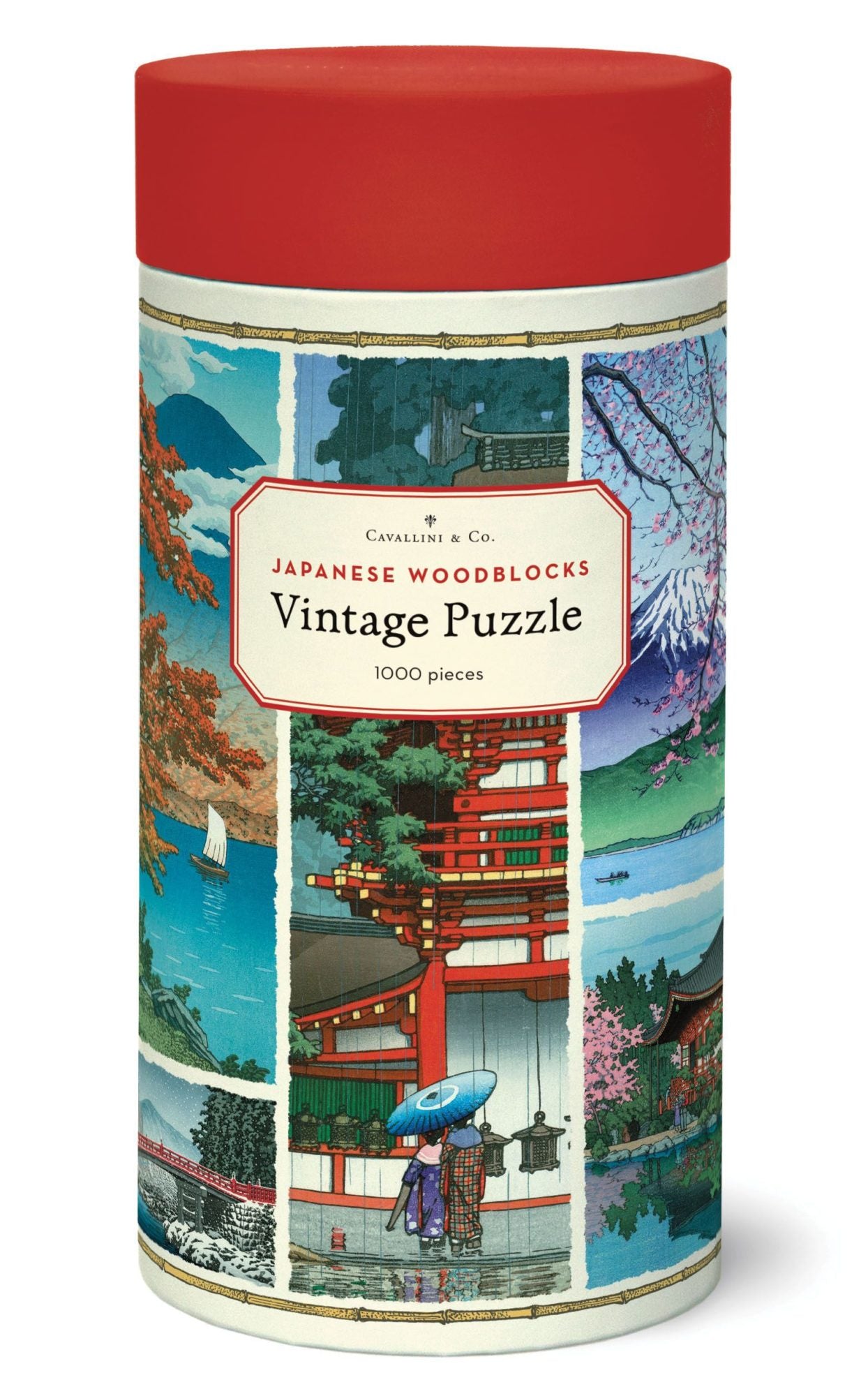 1000 pc Vintage Puzzle - Japanese Woodblock
