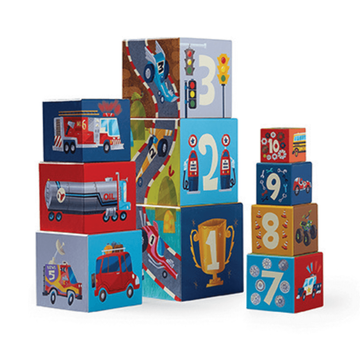 Stacking Blocks- Things That Go 123