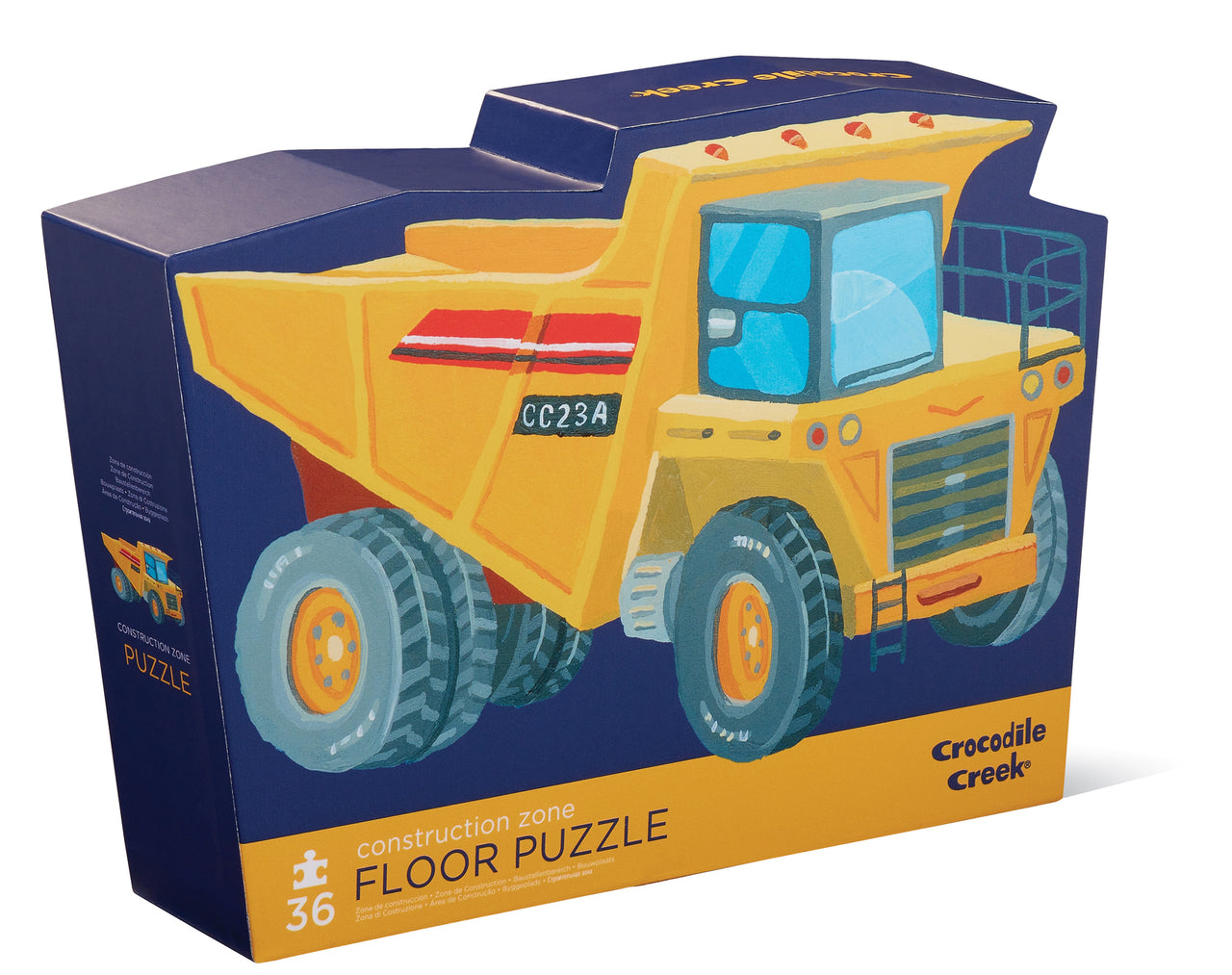 12 pc Mini Puzzle - Construction Zone